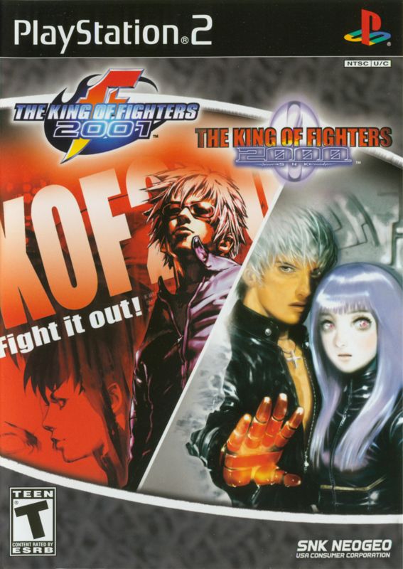 King of Fighters 2000/2001 box art for Playstation 2